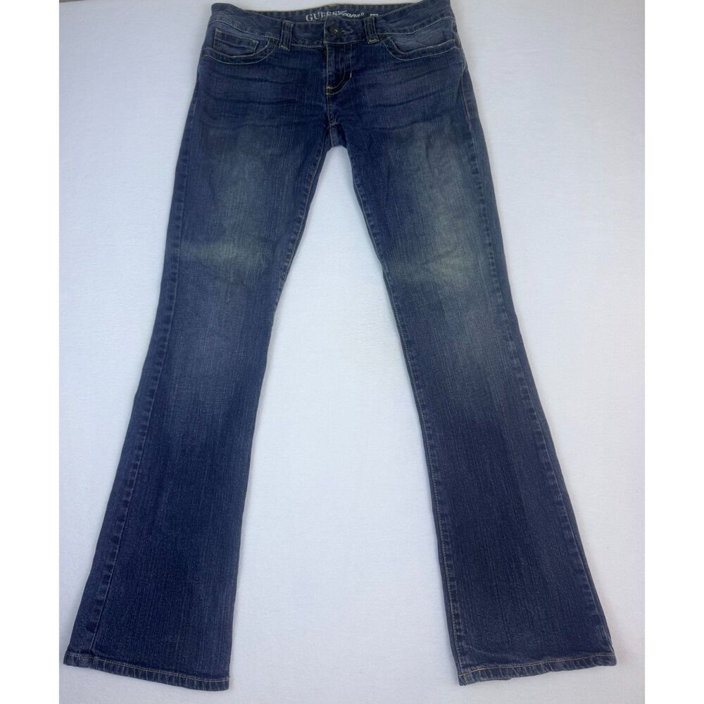 GUESS Daredevil Bootcut Jeans Women's Size 30 Medium Wash Stretch Denim